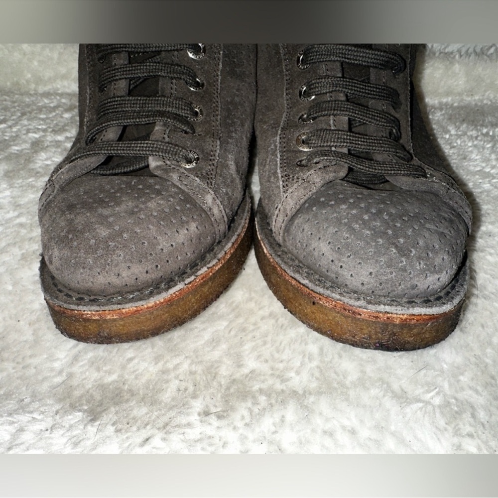 Chanel Interlocking CC Logo Brown Bootie Size 36 - Picture 4 of 13